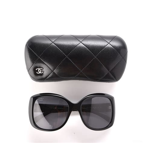 chanel black sunglasses 5183|CHANEL Acetate Polarized CC Sunglasses 5183 Black.